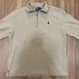 Polo by Ralph Lauren Gray Zip Up Sweater